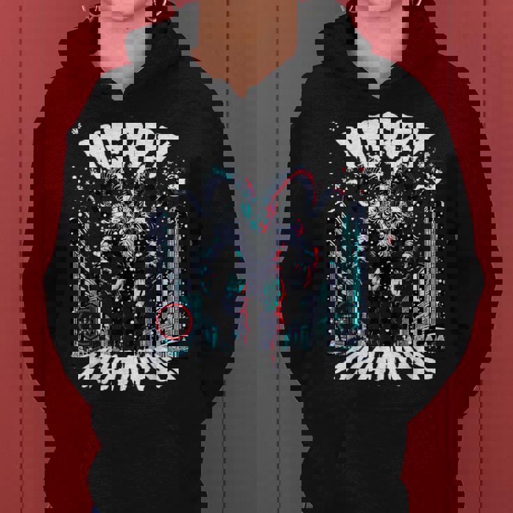 Frohe Krampus Nacht Frauen Kinder Weihnachten Happy Krampusnacht Kapuzenpullover für Damen