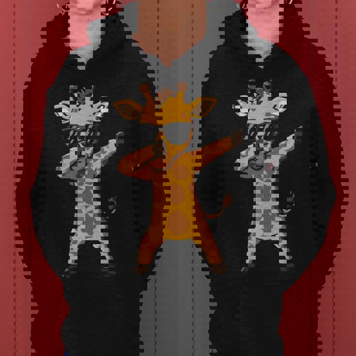 Giraffe Boys Animal Print Giraffe Print レディースパーカー