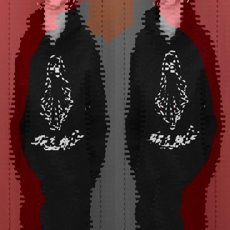 Mama Ghost Boo One Spooky Mama First Halloween Birthday Boy Women Hoodie