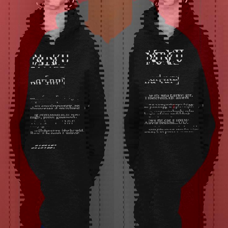 Mumu Definition おばあちゃん母の日パーティー レディースパーカー