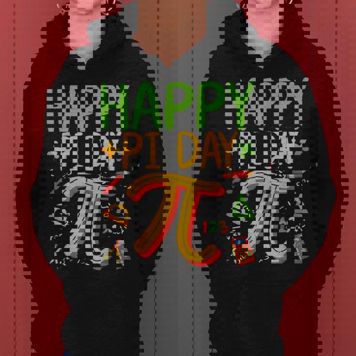 Pi Day Math Teacher March 14Th Happy Pi Day 314 Pi レディースパーカー