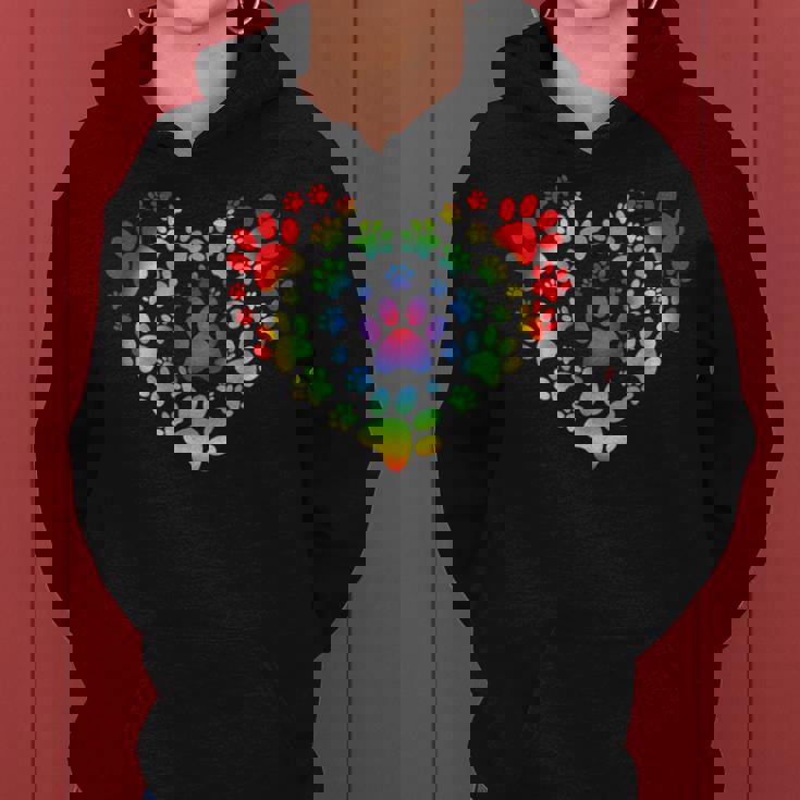 Rainbow Lgbt 猫愛好家 犬 恋人 猫 母 犬 パパ バレンタイン レディースパーカー