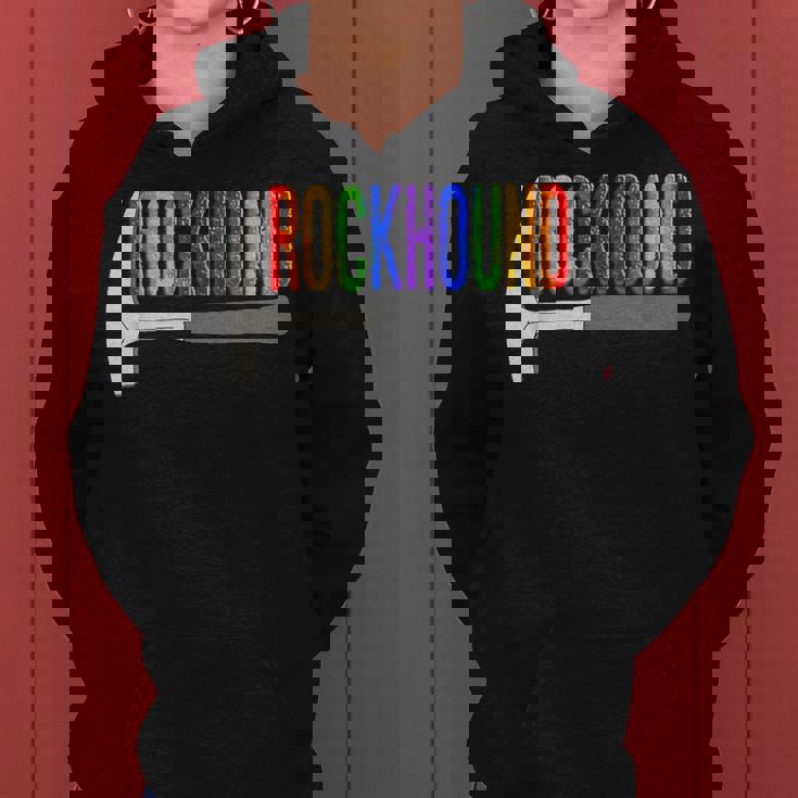 Rainbow Rockhound ロックピック 地質学ハンマー ロックハウンディング レディースパーカー