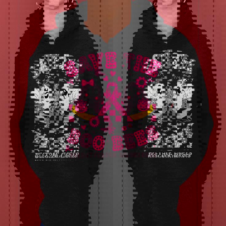 Save The Boo Ghost Bees Breast Cancer Awareness Men Women Hoodie Save The Boo Ghost Bees Breast Cancer Awareness Men Women Hoodie