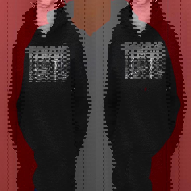 Tokyokyline Rainbow Bridge Tokyo Tower レディースパーカー