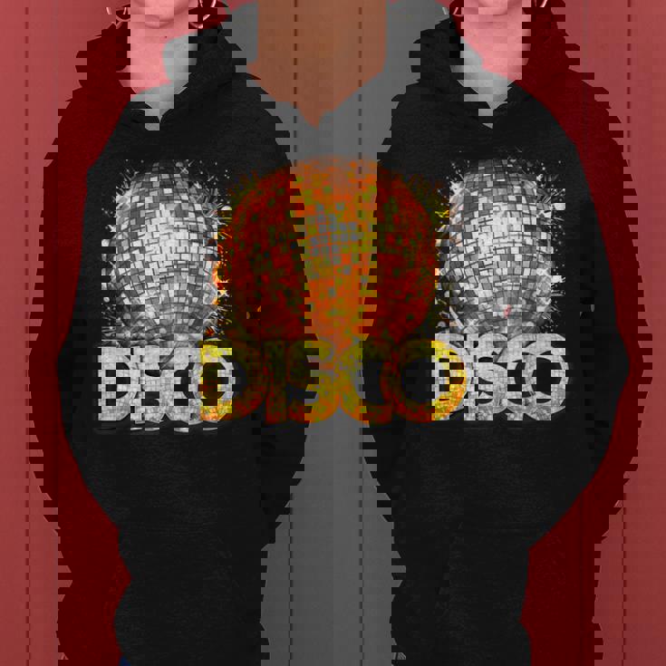 ディスコフィーバーコスチューム女性男性-ダンステーマパーティー用品 レディースパーカー