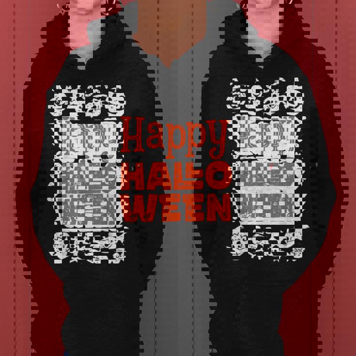 ハッピーハロウィン 子供 大人 男性 女性 キュート ビンテージ レディースパーカー