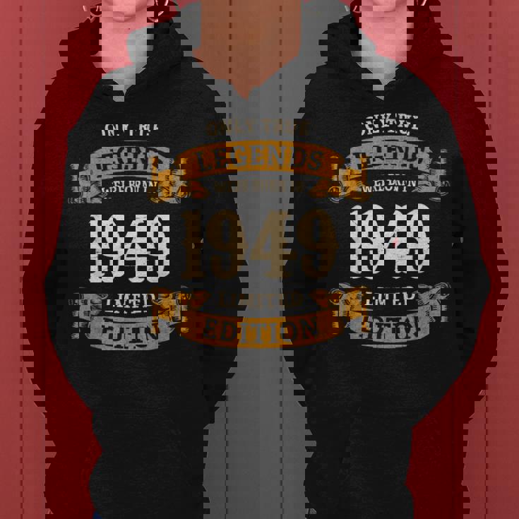 ヴィンテージ 1949 ギフト 男性 女性 長寿祝い 1949年生まれ 喜寿祝い ユニークな誕生日プレゼント レディースパーカー