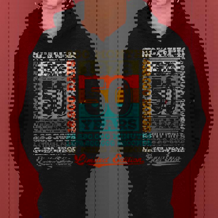 ヴィンテージ 1976 ギフト 男性 女性 長寿祝い 1976年生まれ 五十路祝い ユニークな誕生日プレゼント レディースパーカー