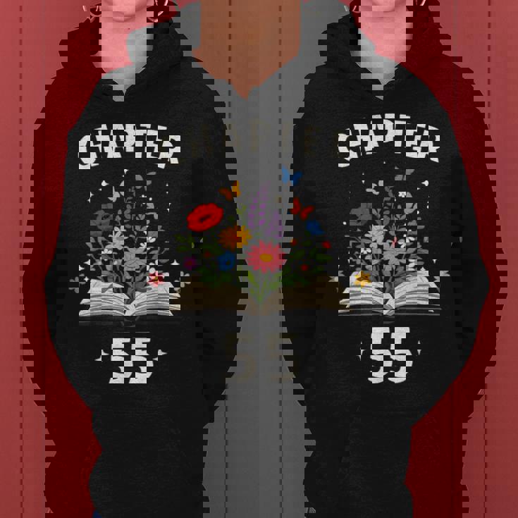 第55章 55歳 誕生日 お祝い 花本 レディースパーカー