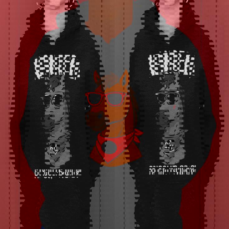 還暦祝い 馬 うま好き 干支 父 男性 女性 還暦 お祝い 60歳 おもしろ おもろい レディースパーカー