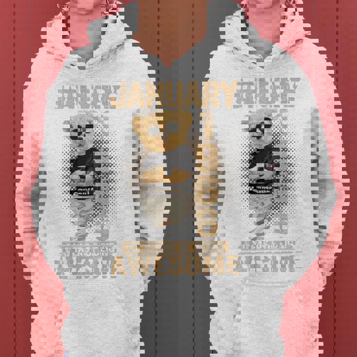 60歳 1966年1月 テディベア 60歳 誕生日 男性 女性 レディースパーカー