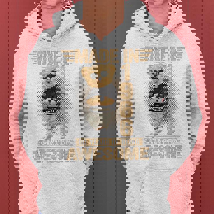 60歳 Made In 1966 テディベア 60歳 誕生日 男性 女性 レディースパーカー