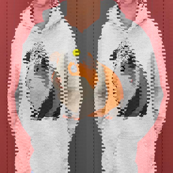 モルモットの花、モルモットの花 レディースパーカー