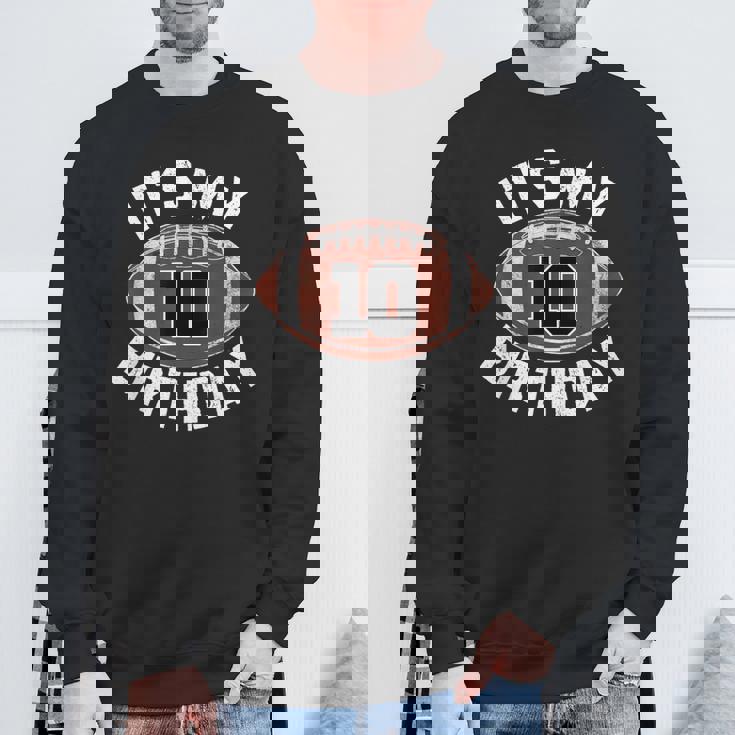 10歳の誕生日 フットボール 10歳 男の子 スポーツパーティー キッズ スウェットシャツ 高齢者への贈り物