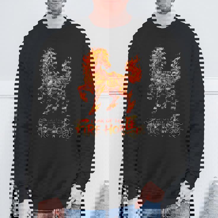 2026 年旧正月 午年 2026 年の干支の伝説 スウェットシャツ 高齢者への贈り物