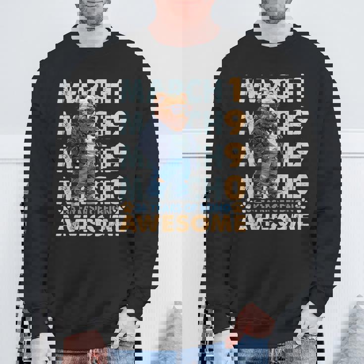 36Th Birthday Cool Bear March 1990Intage 36 Years Old スウェットシャツ 高齢者への贈り物