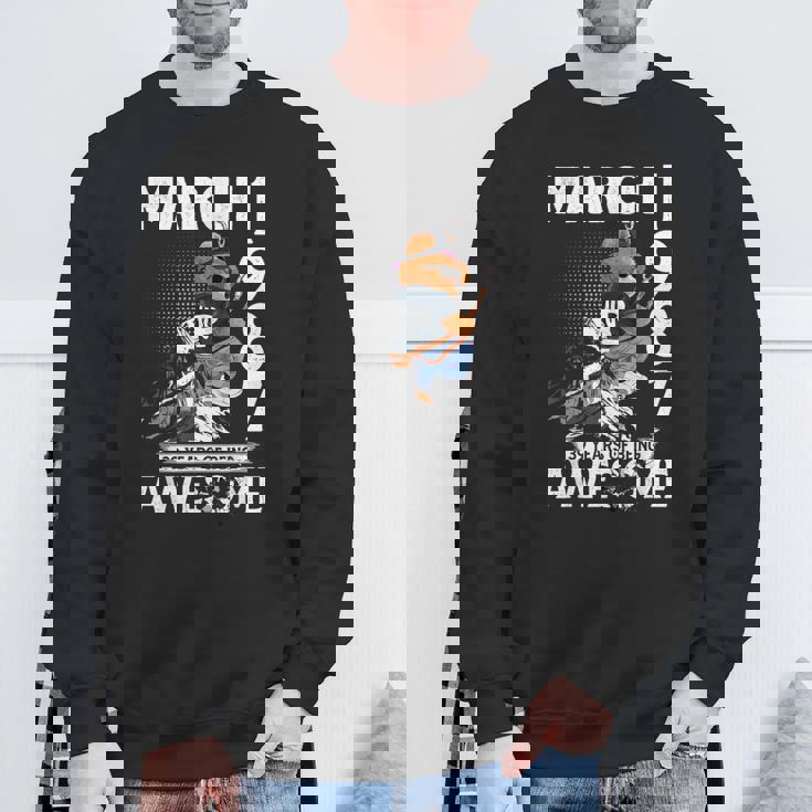 39Th Birthday Legends March 1987Intage 39 Years Old スウェットシャツ 高齢者への贈り物