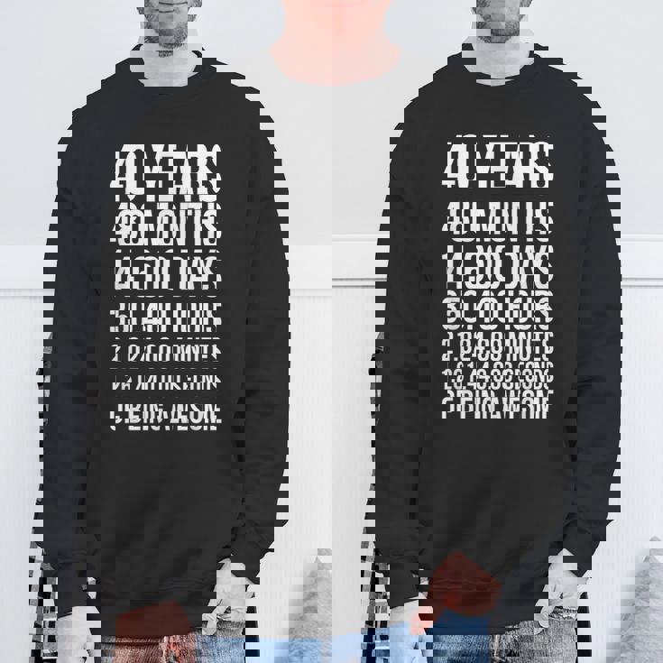 40歳の誕生日プレゼント 40歳用 スウェットシャツ 高齢者への贈り物