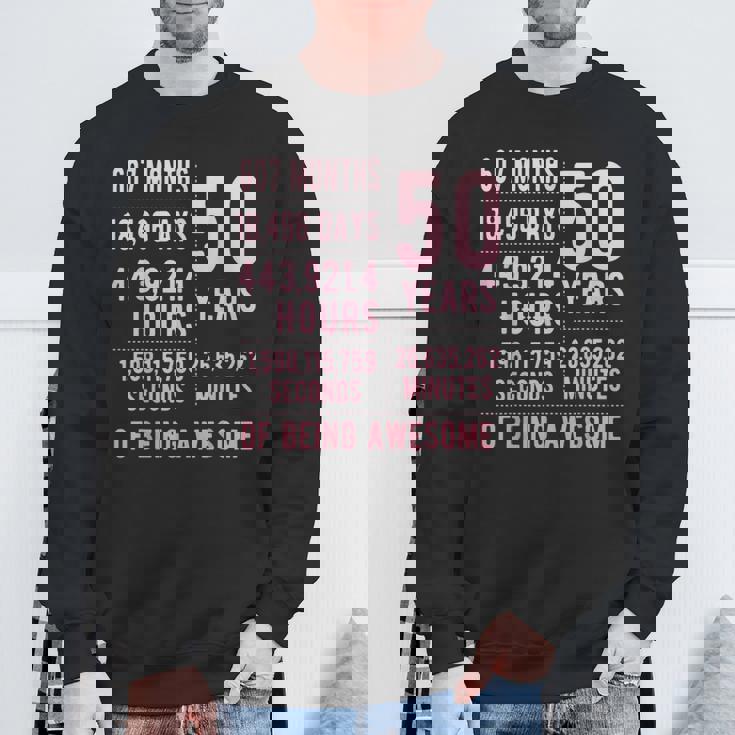 50歳の誕生日 男女 面白い 50歳 スウェットシャツ 高齢者への贈り物