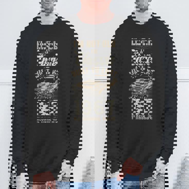 59歳の誕生日 1967年生まれのクラシックカー スウェットシャツ 高齢者への贈り物