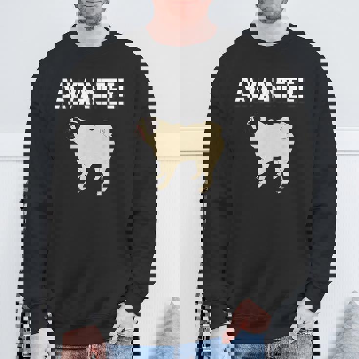 Avante Pug スウェットシャツ 高齢者への贈り物