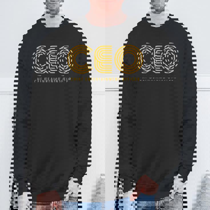 Ceo チーフエンターテインメントオフィサー スウェットシャツ 高齢者への贈り物