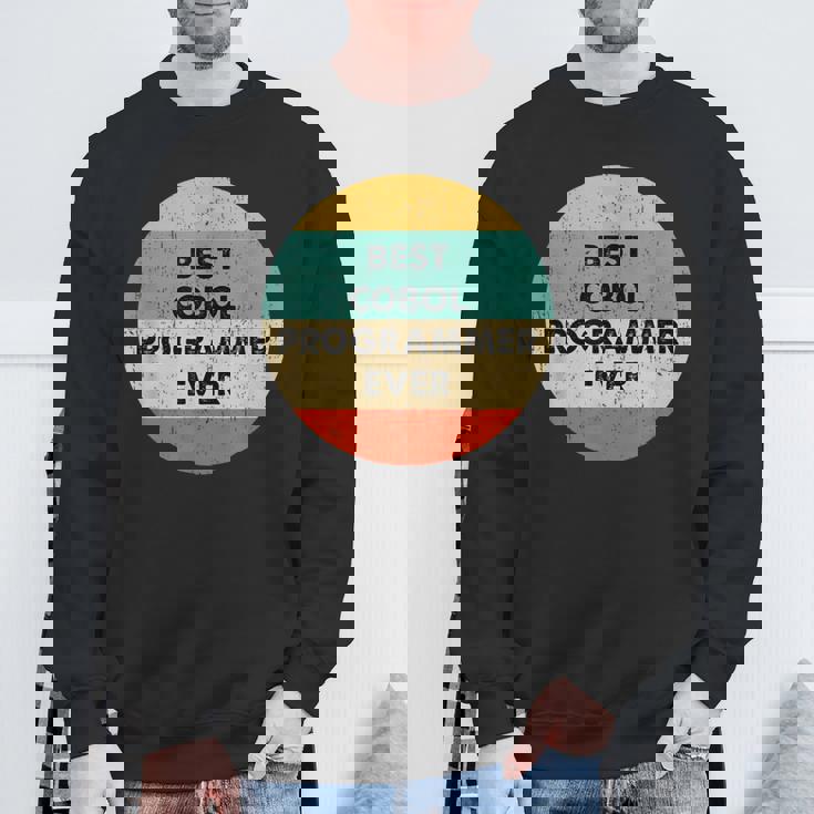 Cobol プログラマーシャツ 史上最高のコボルプログラマー スウェットシャツ 高齢者への贈り物