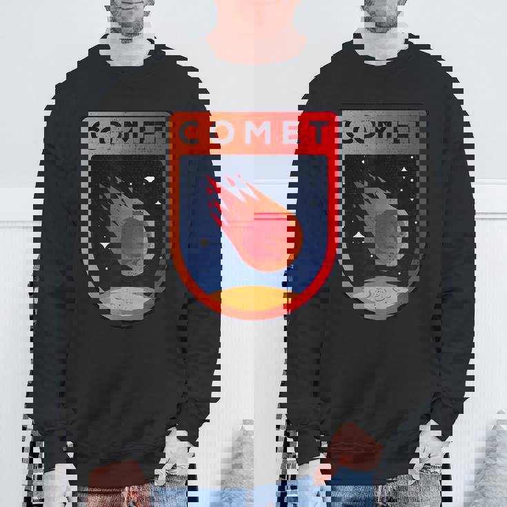 Comet コメット 宇宙 スノーボール 宇宙 トラベラー 隕石 コメット スウェットシャツ 高齢者への贈り物