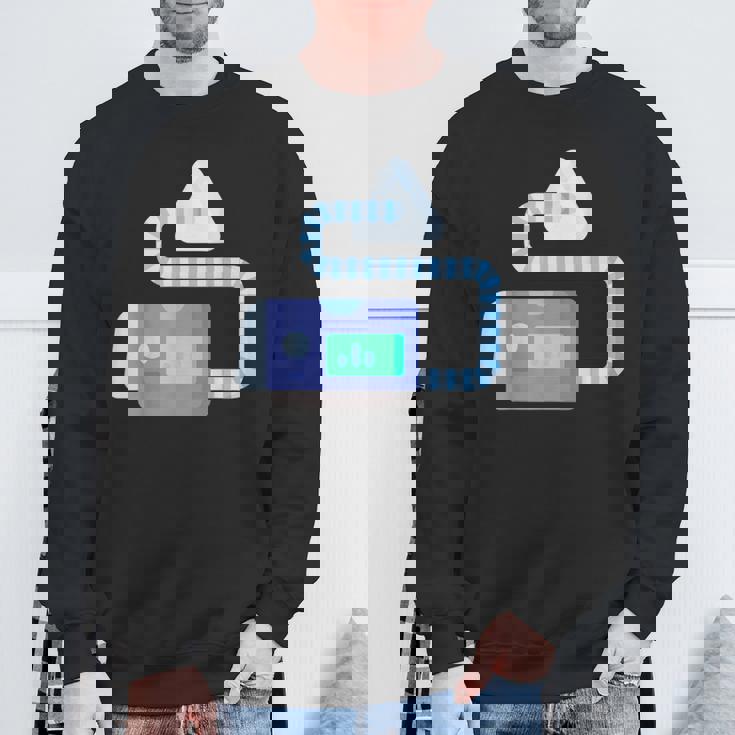 Cpap Life 面白い睡眠時無呼吸 スウェットシャツ 高齢者への贈り物