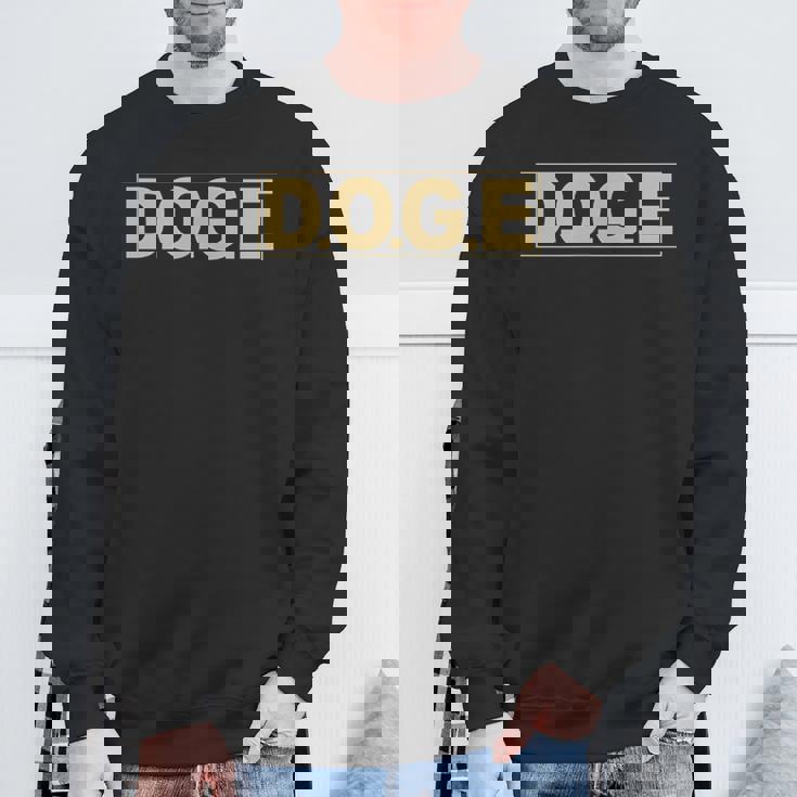 Doge DOGE 政府省 効率性 Meme スウェットシャツ 高齢者への贈り物