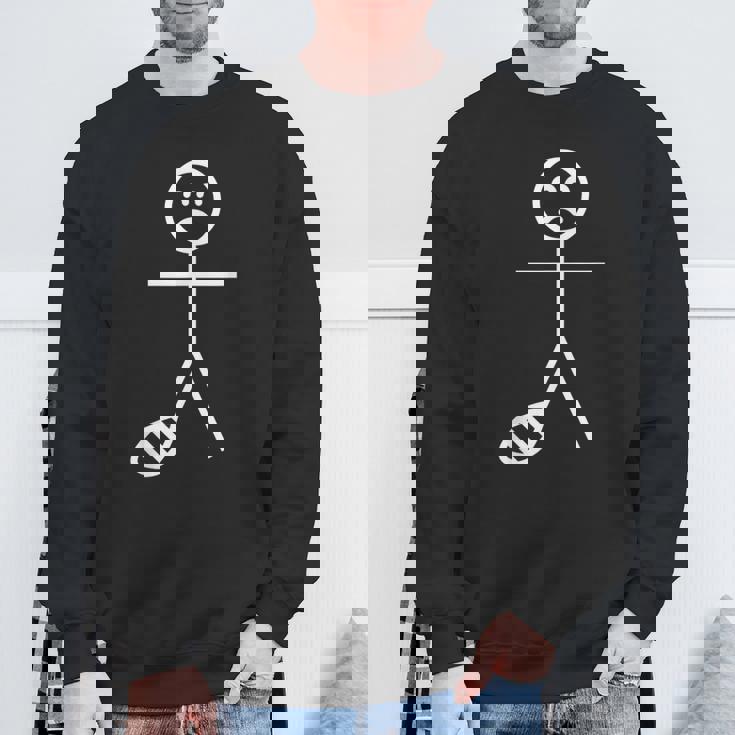 Broken Foot Fracture & Broken Toe スウェットシャツ 高齢者への贈り物