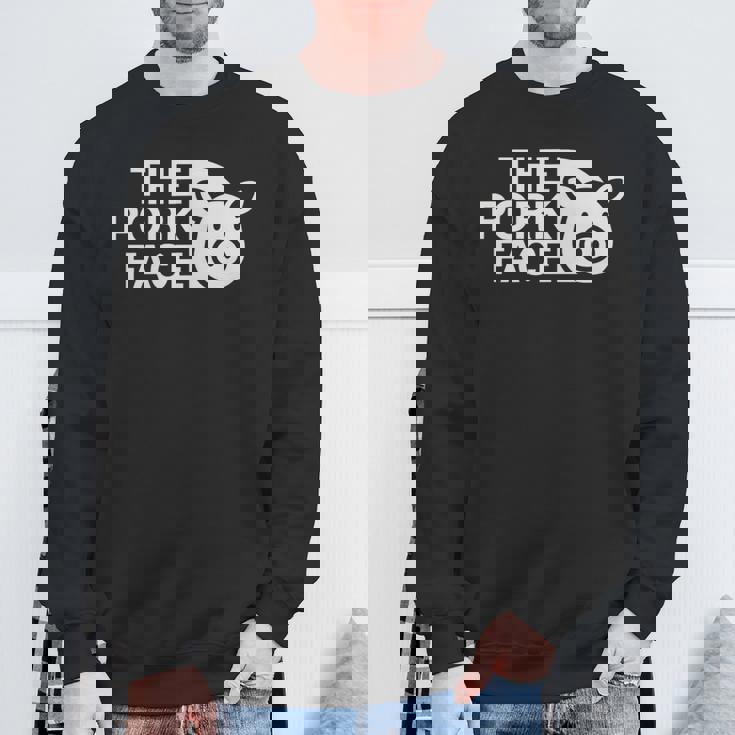 Pig Face Parody Meat Lover Outdoor 長袖tシャツ スウェットシャツ 高齢者への贈り物