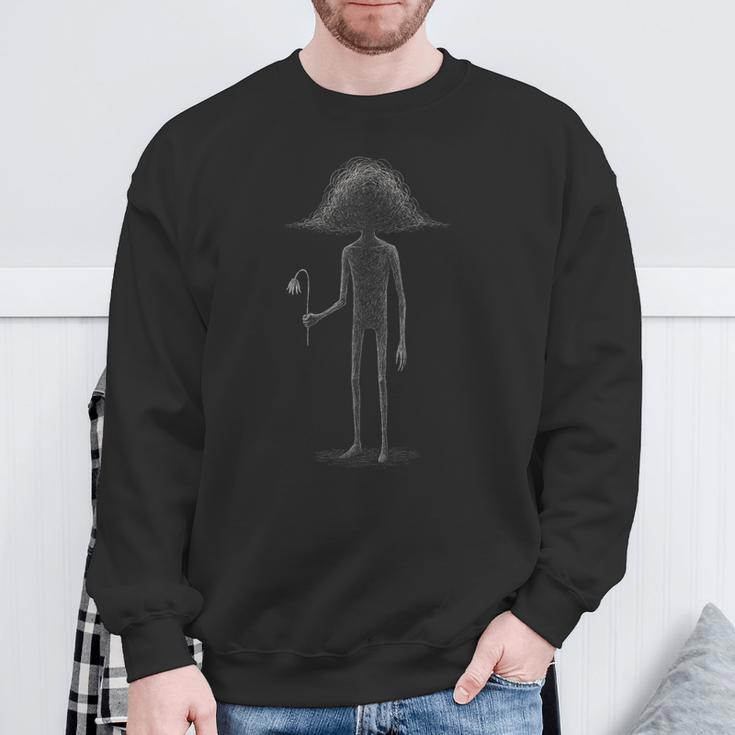 Grunge Goth Alt Alternative Weird Strange Sad Emo Aesthetic Sweatshirt ...