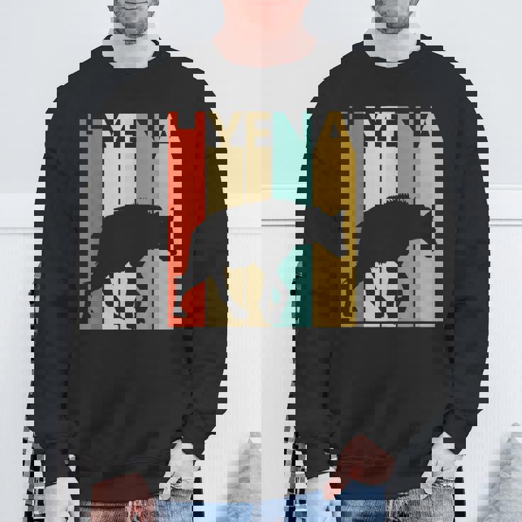 Hyena ハイエナ 動物 スウェットシャツ 高齢者への贈り物