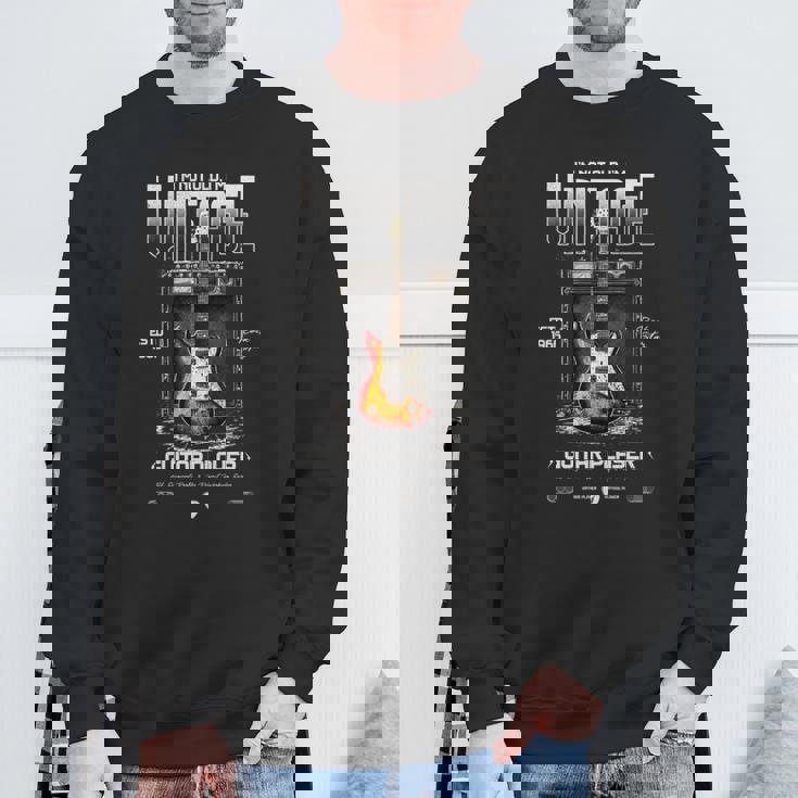 I'm Not Old I'm ヴィンテージ レトロ 1966 ギター 長袖tシャツ スウェットシャツ 高齢者への贈り物