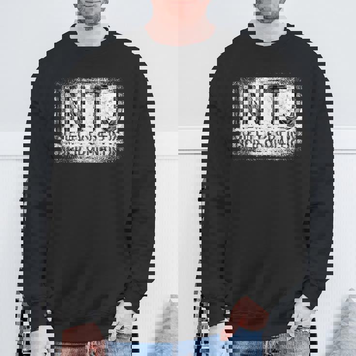 Intj パーソナリティタイプ 内向的 Intj スウェットシャツ 高齢者への贈り物