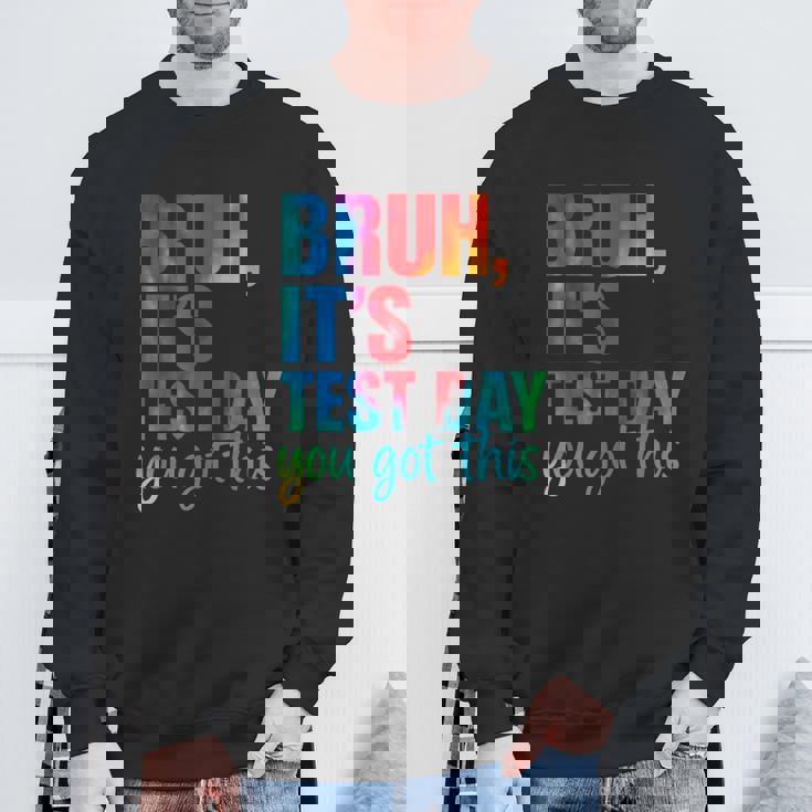 Its Test Day シャツ 学生 モチベーション ポジティブ バイブ スウェットシャツ 高齢者への贈り物