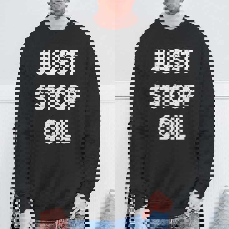 Justtop Oilave The Earth Justtop オイル スウェットシャツ 高齢者への贈り物