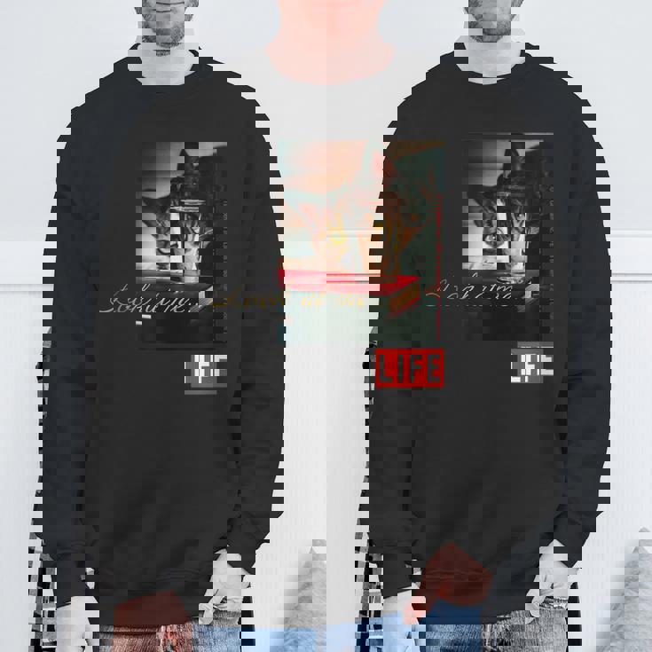 Life Picture Collection 猫（6） スウェットシャツ 高齢者への贈り物