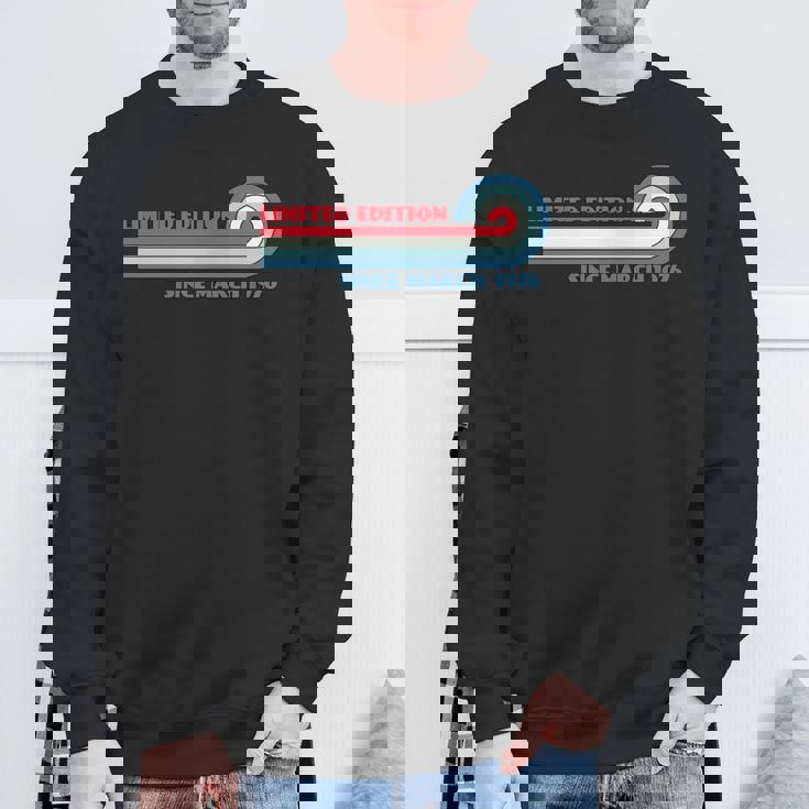 Limited Editionince March 1976 長袖tシャツ スウェットシャツ 高齢者への贈り物