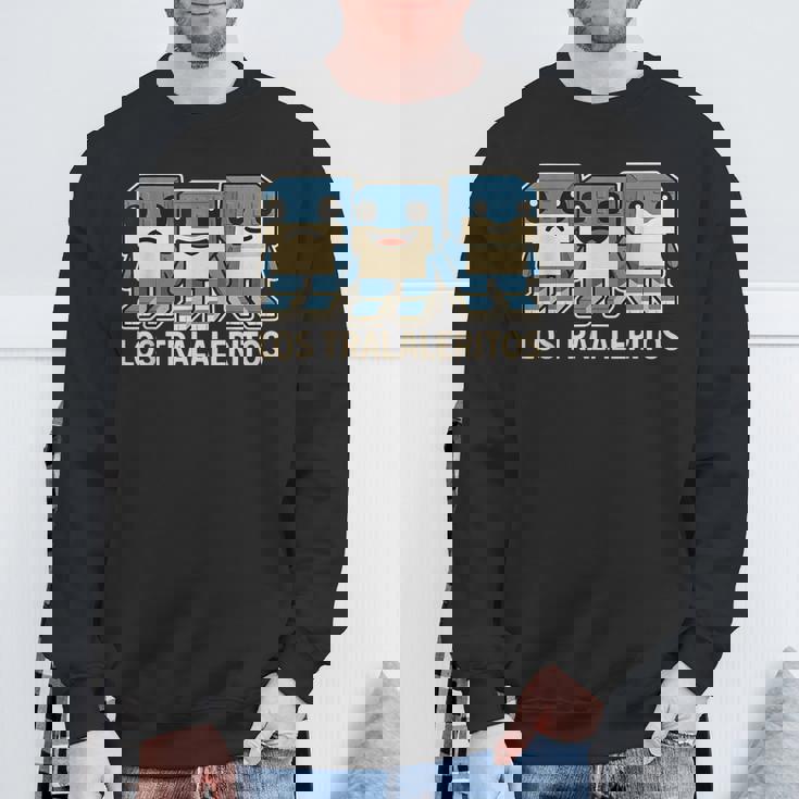 Los Traleritos Gen Alpha イタリアブレインロットゲームミーム スウェットシャツ 高齢者への贈り物