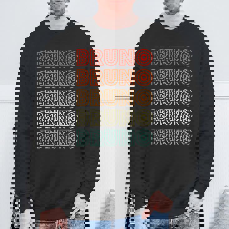 Love Heart Bruno Retrotyle Bruno Lover Heart スウェットシャツ 高齢者への贈り物