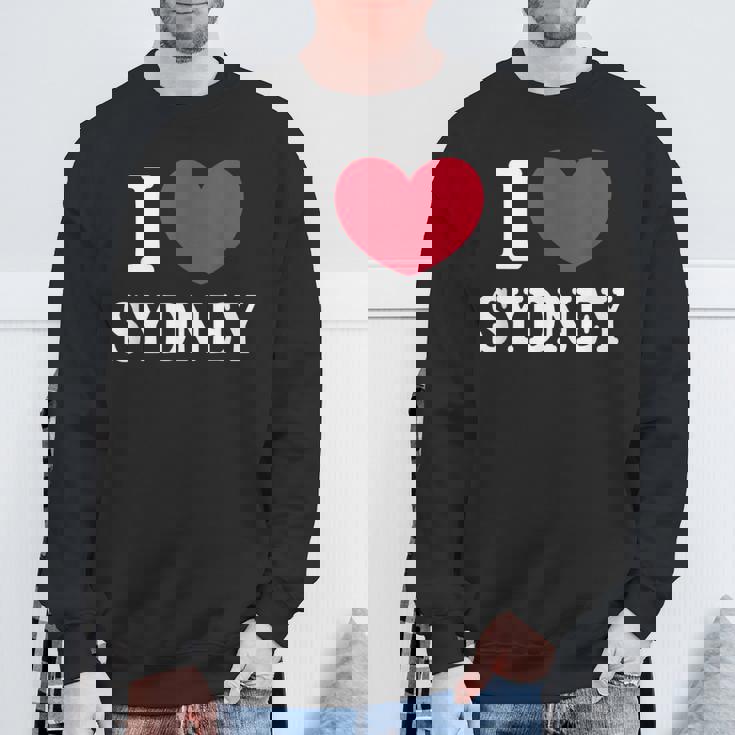 I Loveydney シドニーが大好き スウェットシャツ 高齢者への贈り物