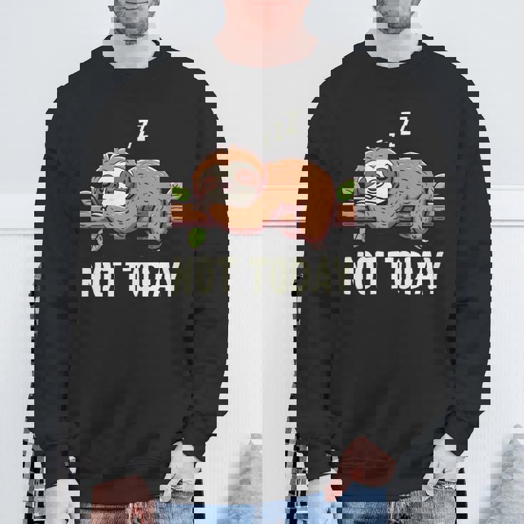 Mypirit Animalloth 私のスピリットアニマルナマケモノ 長袖tシャツ スウェットシャツ 高齢者への贈り物