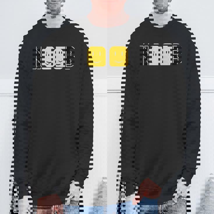 Noob Text スウェットシャツ 高齢者への贈り物