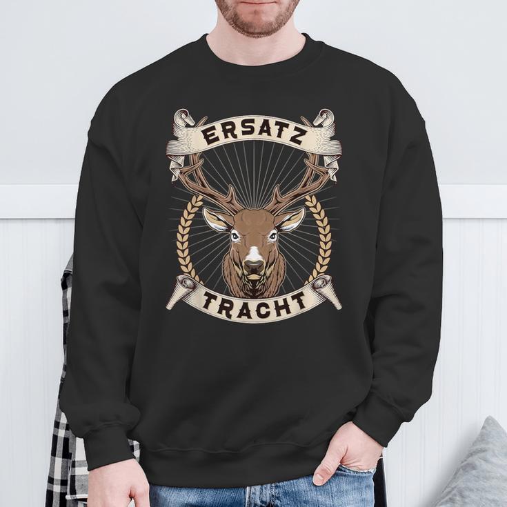 Oktoberfest Ersatz Tracht Lederhose Herbstfest Trachten Sweatshirt Geschenke für alte Männer