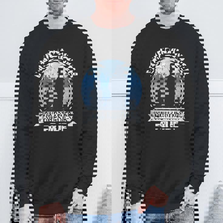 Papà E Figlia Che Pescano Insieme Papà E Figlia Che Pescano Felpa Regalos para ancianos