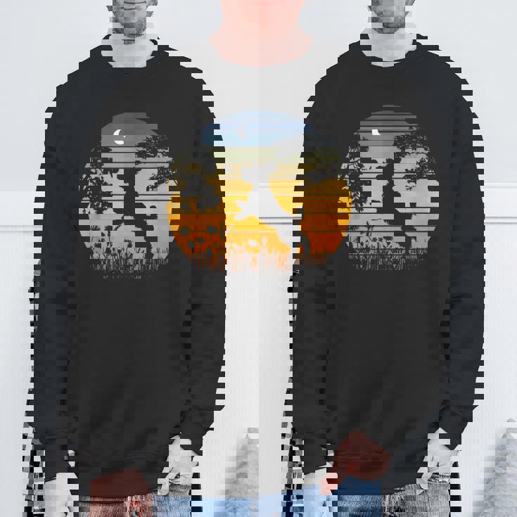 Retrointageunset Garden Nature Cockapoo Dog Lover スウェットシャツ 高齢者への贈り物