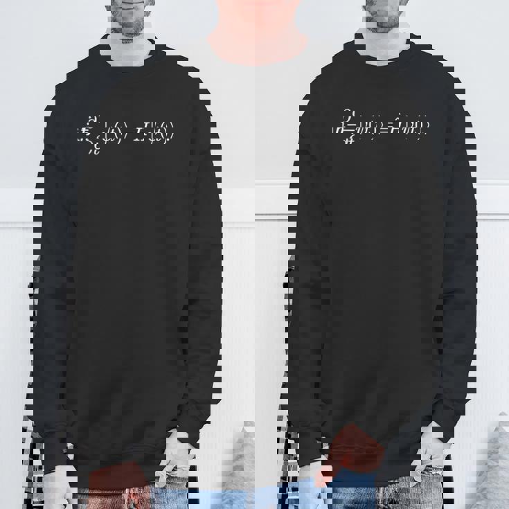 Schrödinger方程式 シュレーディンガー方程式 スウェットシャツ 高齢者への贈り物